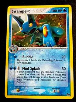 Swampert 5/17 LP Holo RARE POP Series 1 Promo Pokemon Card 2006 - Image 1