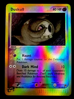 Duskull 61/100 NM Sandstorm Reverse Holo Vintage Pokemon Card - Image 1