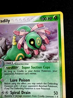 Cradily #3/100 NM SWIRL 2003 Pokemon Sandstorm Holo Rare Pokemon Card Near Mint - Image 2