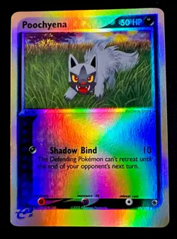 Poochyena 65/109 NM Ruby & Sapphire Common Reverse Holo Pokemon TCG Card - Image 1