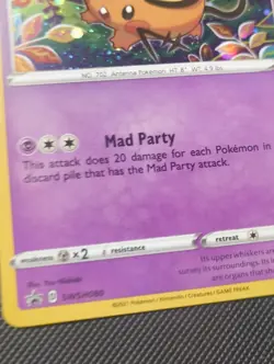 Pokemon Dedenne TCG SWSH080 Holo Promo Card - Image 5