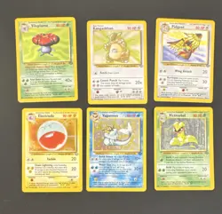 Pokemon TCG Jungle 6 card Holo lot - Image 1