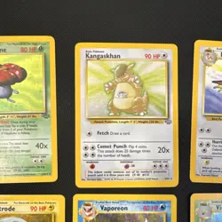 Pokemon TCG Jungle 6 card Holo lot - Image 3