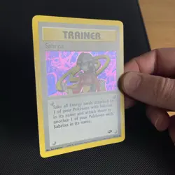 Sabrina Trainer Gym Challenge Holo Rare Unlimited Pokemon Card 20/132 - Image 4
