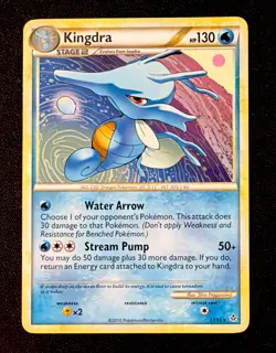 Kingdra - 17/95 - Pokemon Unleashed Non-Holo Card NM - Image 1