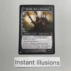 Korlash, Heir to Blackblade - The List Rare - Magic The Gathering Tcg - Image 1
