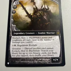 Korlash, Heir to Blackblade - The List Rare - Magic The Gathering Tcg - Image 3