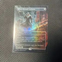 Secret Lair x Fallout: Silver Shroud Costume | Foil Edition | In hand - Image 1