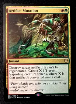 Artifact Mutation Commander 2020 MTG Magic The Gathering NM - Image 1