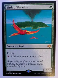 Birds of Paradise Dominaria Remastered #151 Regular NM - Image 3