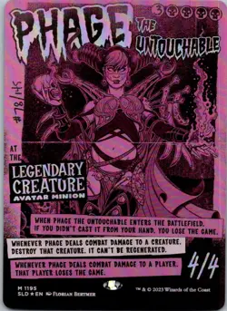 Phage the Untouchable Secret Lair Drop Series NM Foil - Image 1