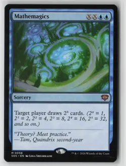 Mathemagics 58 Mythic Secrets of Strixhaven Near Mint - Image 1