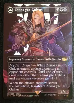 MTG Final Fantasy - Zenos Yae Galvus - Surge Foil Borderless Rare - Image 1