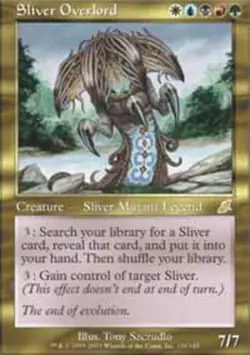 Sliver Overlord DMG, English MTG Scourge - Image 1