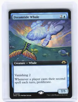 2024 Magic: The Gathering—Dreamtide Whale #450 (MH3)—Rare Non-Foil - Image 1