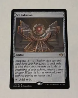 MTG Sol Talisman - Modern Horizons 2 NM - Image 1
