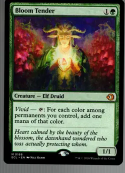 MTG magic cards Bloom Tender - NONFOIL Lorwyn Eclipsed NM-166 - Image 1