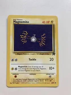 Magnemite 60/82 - Team Rocket Pokemon Card - Image 1