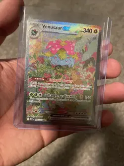 Pokemon TCG Venusaur EX Card 198/165 SV Sir Scarlet & Violet 151 English NM - Image 1