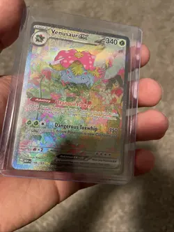 Pokemon TCG Venusaur EX Card 198/165 SV Sir Scarlet & Violet 151 English NM - Image 3