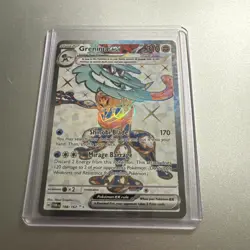Greninja ex - 198/167 - Pokemon Twilight Masquerade Full Art Ultra Rare - Image 1