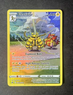Pokemon TCG Electivire Crown Zenith Galarian Gallery GG08/GG70 Near Mint - Image 1