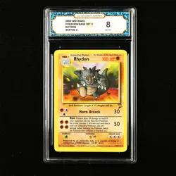 TQG 8 NM-MT 2000 Pokemon ENG Rhydon #59/130 U - Image 1
