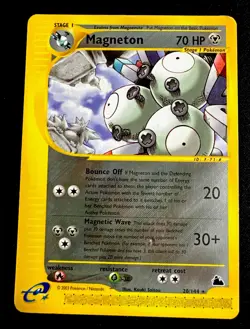 Magneton 20/144 MP Skyridge Regular Rare Vintage Pokemon Card - Image 1