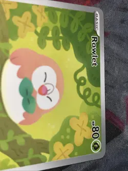 🔥 Rowlet Illustration Rare Full Art ME03 Perfect Order 090/088 NM Pokemon 🔥 - Image 3