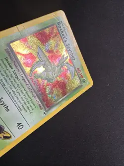 Rocket’s Scyther 13/132 HP Pokemon TCG Holo Gym Heroes Unlimited - Image 3