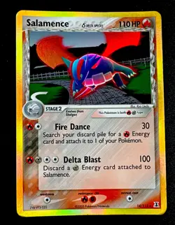 Salamence (Delta Species) 14/113 LP Delta Species Holo Rare Pokemon TCG - Image 1