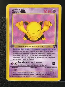 Carte Pokemon Soporifik 54/82 Edition 1 Ed 1 Team Rocket Wizards 1 - Image 2