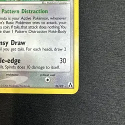 Spinda 26/92 EX Legend Maker Reverse Holofoil Stamped Pokemon TCG - Image 2