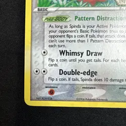 Spinda 26/92 EX Legend Maker Reverse Holofoil Stamped Pokemon TCG - Image 5