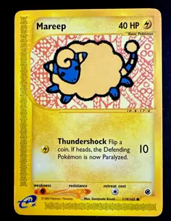 Mareep 119/165 LP Vintage Expedition Common Pokemon Card - Image 1