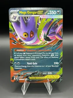Mega Gengar ex Phantasmal Flames Holo Pokemon TCG 056/094 Ultra Rare - Image 1