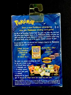 1999 Pokemon Base Set 2 Player Starter Theme Deck WOTC Machamp Vintage - Image 2