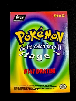 Dratini #147 LP 2000 Topps Pokemon TV Animation Edition Series 3 Non Holo - Image 2