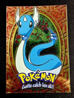Dragonair FOIL # 148 1999 MP Topps Pokemon Blue Label TV Animation Ed E11 of 12 - Image 1