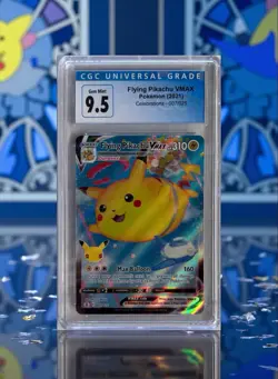 Pokemon Celebrations ~ FLYING PIKACHU VMAX ~ CGC 9.5 Gem Mint - Image 1