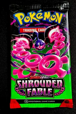 Pokemon TCG: Scarlet and Violet Shrouded Fable x1 Booster Pack Sealed Preorder - Image 1