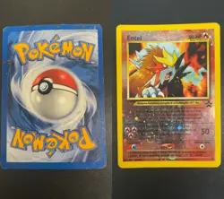 Entei 34 Promo Wizards Black Star Promos Pokemon Heavily Played - Image 3