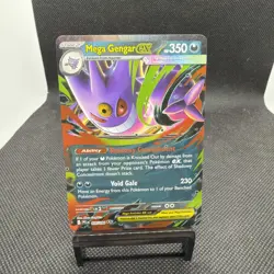 Pokemon Mega Gengar ex 056/094 Me02: Phantasmal Flames Double Rare Holo - Image 1