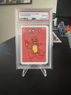 2019 POKEMON OLD MAID CHARMANDER PSA 10 - Image 1