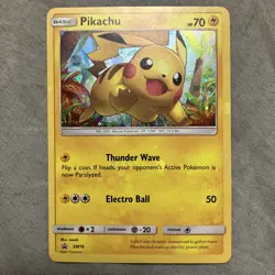 💰FLAWLESS!! Pikachu - SM76 - Pokemon Sun & Moon Promo - Holo Foil - Image 3