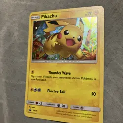 💰FLAWLESS!! Pikachu - SM76 - Pokemon Sun & Moon Promo - Holo Foil - Image 5