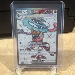 Pokemon TCG Greninja ex Scarlet & Violet-Twilight Masquerade 198/167 Holo Ultra - Image 1