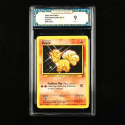 TQG 9 MINT 2000 Pokemon ENG Vulpix #99/130 C - Image 1