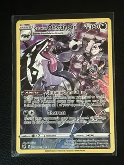🔥Pokemon TCG-Galarian Obstagoon-TG10/TG30-Astral Radiance-Holo-M/NM!🔥 - Image 1