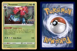 Venusaur 003/078 Holo Rare Pokemon GO Pokemon TCG NM - Image 3